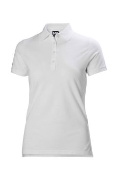 Polo Crewline Pique2 Femme - Blanc