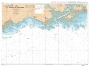 Carte SHOM 7135L - de la Pointe de Saint-Jacques à Damgan