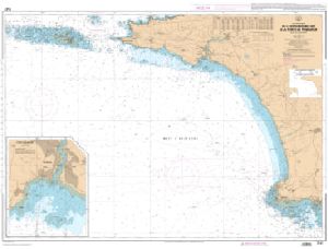Carte SHOM 7147L - de la Chaussée de Sein à la Pointe de Penmarc'h - Baie d'Audierne