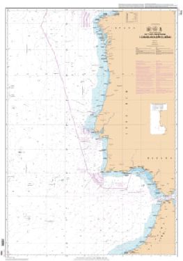 Carte SHOM 7212L - De Cabo Finisterre à Casablanca (Dâr el Beïda)