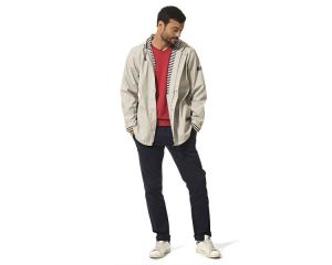 Mixed Cloud marine oilskin Hublot-Light grey-XXL