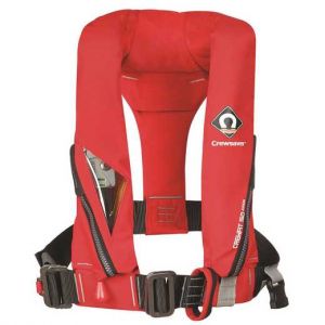 Gilet Automatique 150N Junior CrewSaver Rouge