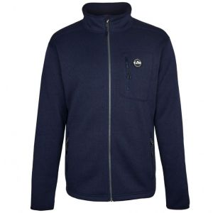 Veste polaire en maille Gill - Bleu marine
