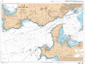 Carte SHOM 7401L - Accès à la Rade de Brest