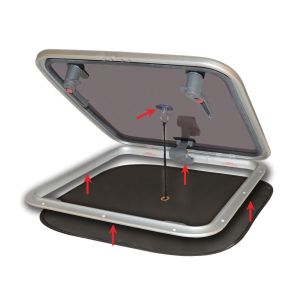Rideau moustiquaire pliable Plastimo