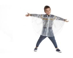 Cape de Pluie Mixte Chaloupe Enfant Hublot-Blanc-12 ans