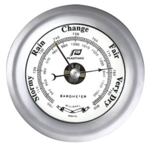 Baromètre 4" Chromé Plastimo