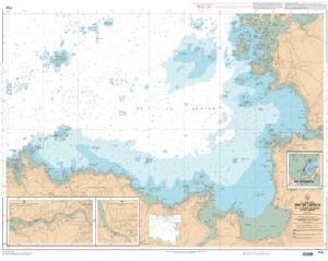 Cartes SHOM 7124L - Baie de Lannion - de la Pointe de Primel à l'île Grande