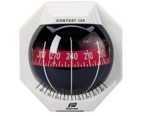 Compas Contest 130 Blanc rose Rouge Plastimo