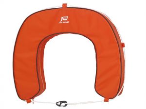 Bouée fer à cheval déhoussable PLASTIMO - Orange