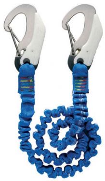 Longe extensible avec mousquetons double sécurité Wichard