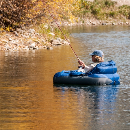 Ancre flottante float tube