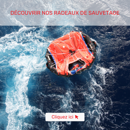 radeau de survie dans la temp&ecirc;te